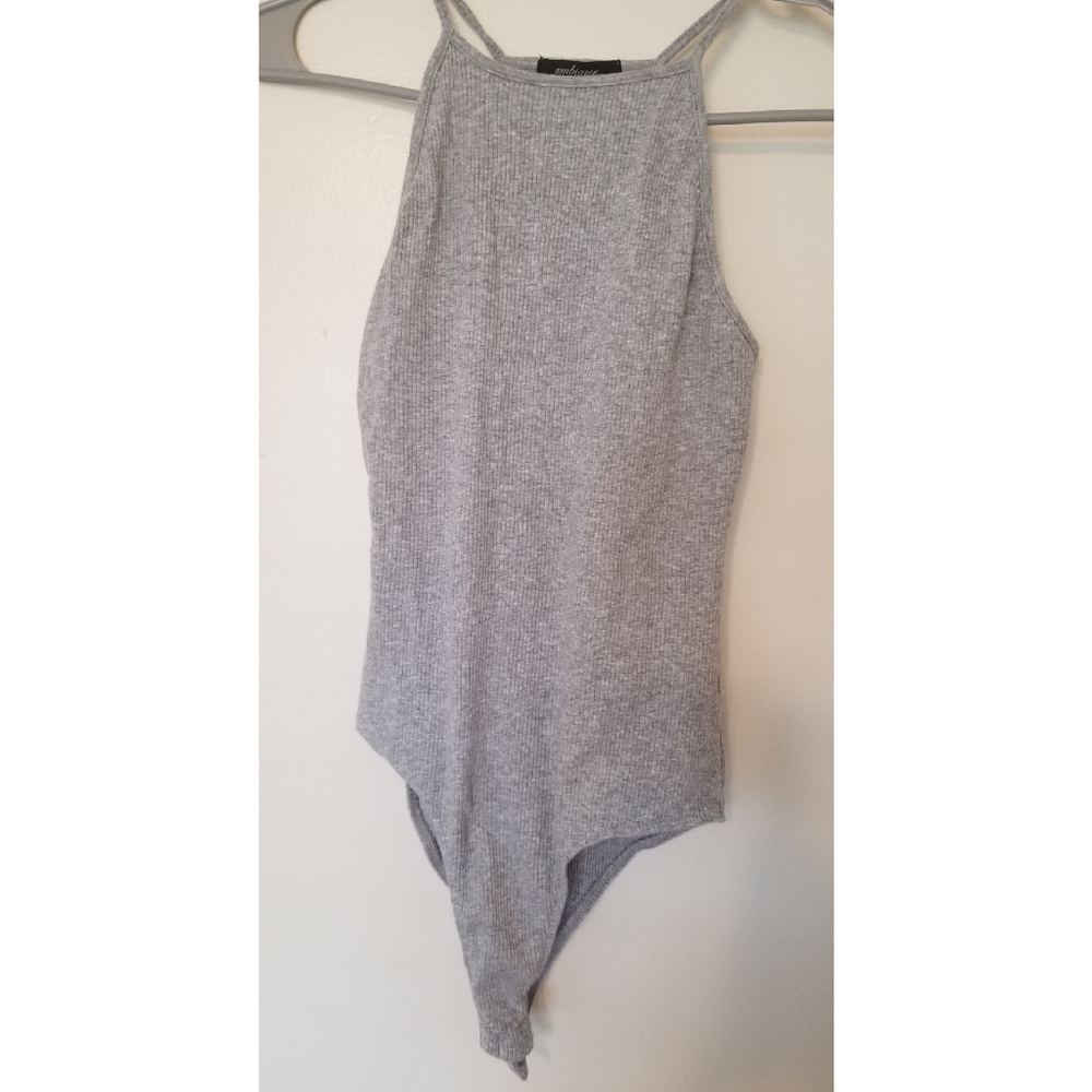 (2 piece set) High Neckline Body Suit